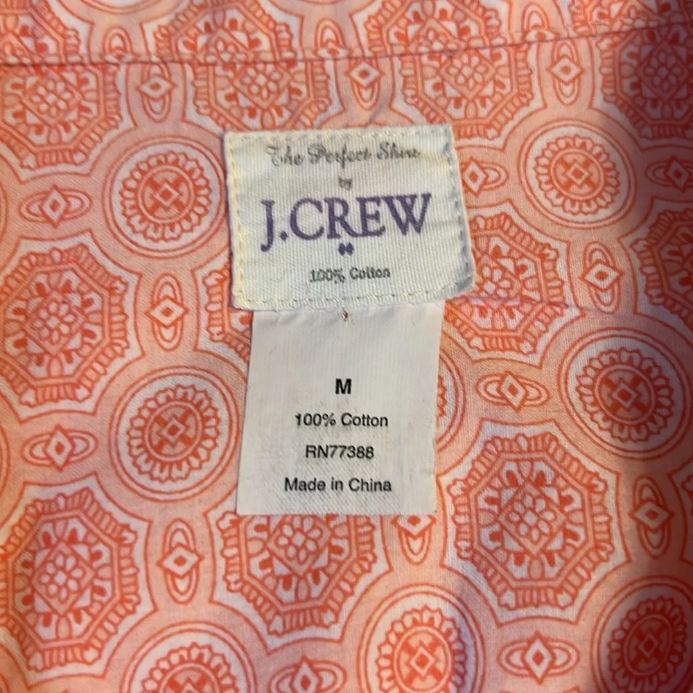 J.Crew long sleeve button up shirt. Size medium.
